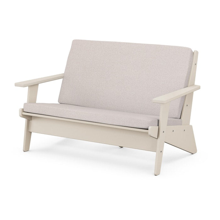 POLYWOOD Riviera Modern Lounge Loveseat