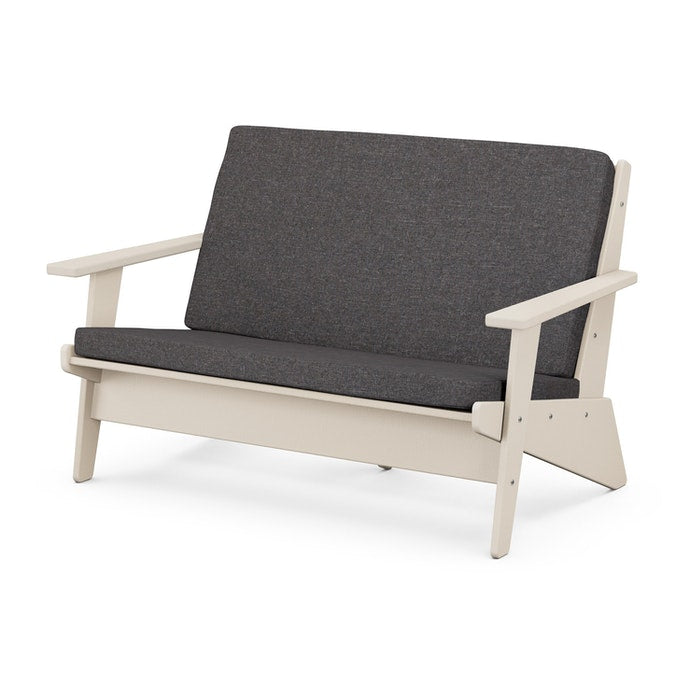 POLYWOOD Riviera Modern Lounge Loveseat