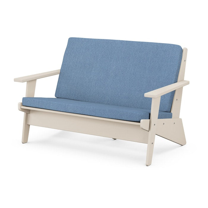 POLYWOOD Riviera Modern Lounge Loveseat