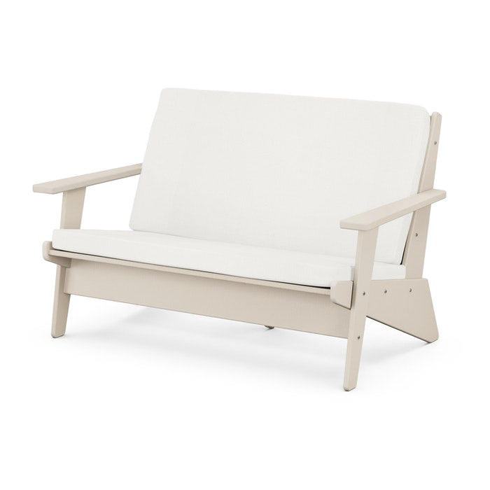 POLYWOOD Riviera Modern Lounge Loveseat