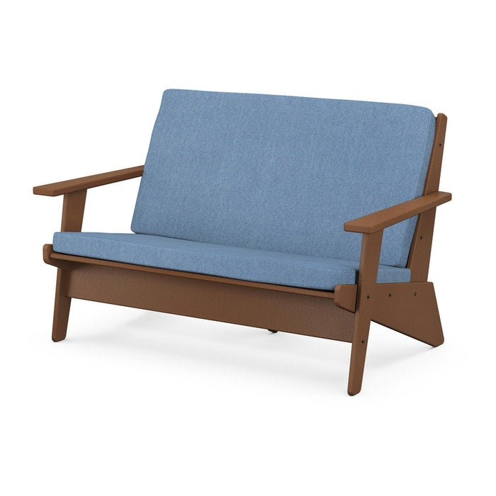 POLYWOOD Riviera Modern Lounge Loveseat
