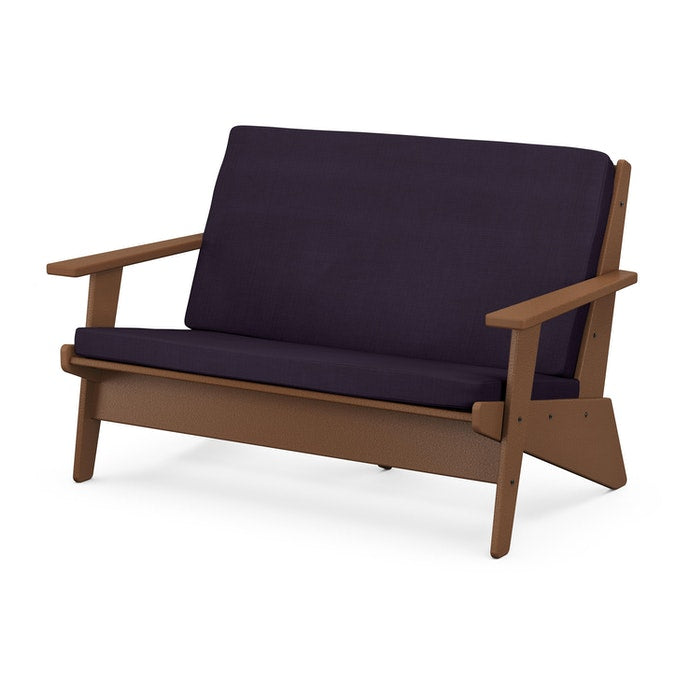 POLYWOOD Riviera Modern Lounge Loveseat