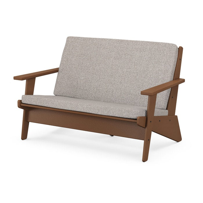 POLYWOOD Riviera Modern Lounge Loveseat