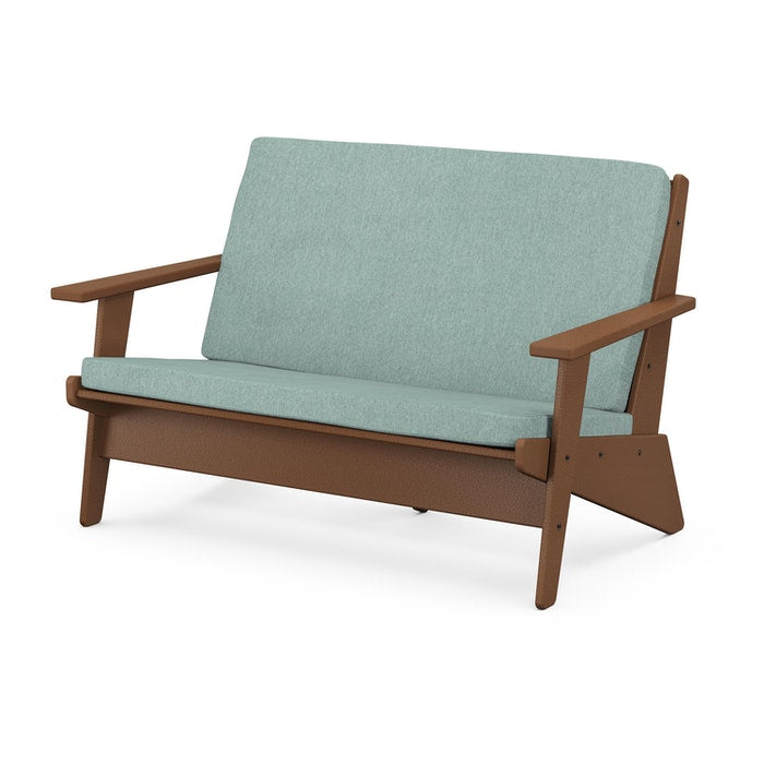 POLYWOOD Riviera Modern Lounge Loveseat