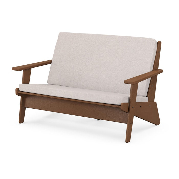 POLYWOOD Riviera Modern Lounge Loveseat