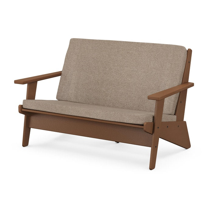 POLYWOOD Riviera Modern Lounge Loveseat