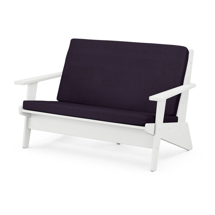 POLYWOOD Riviera Modern Lounge Loveseat