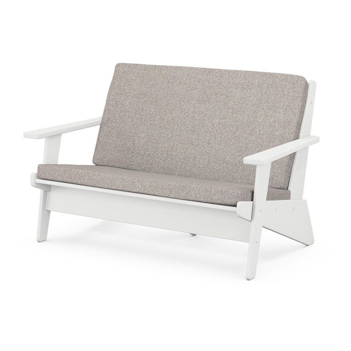 POLYWOOD Riviera Modern Lounge Loveseat