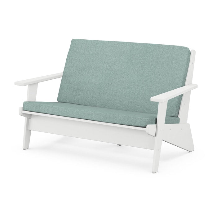 POLYWOOD Riviera Modern Lounge Loveseat