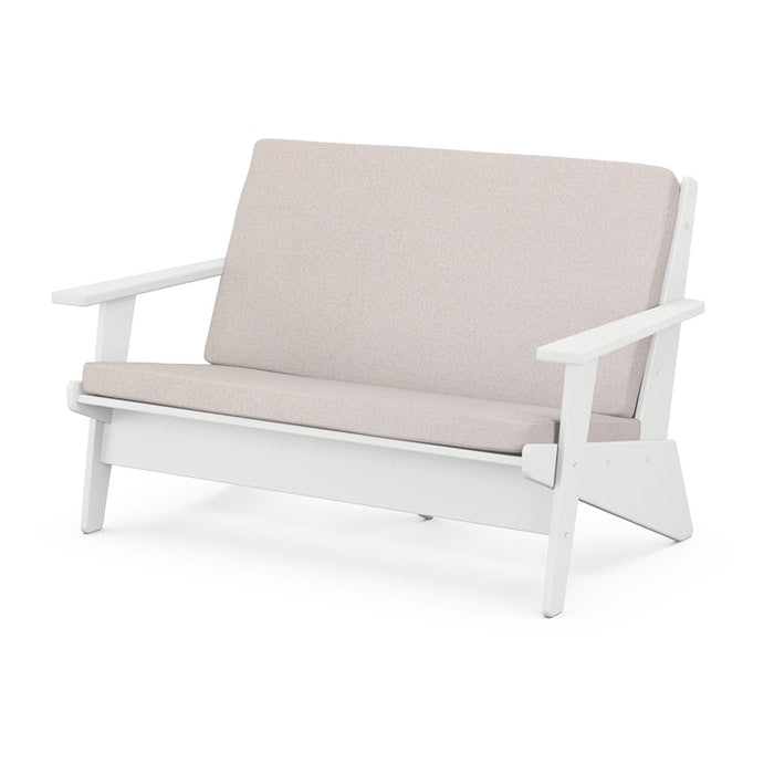 POLYWOOD Riviera Modern Lounge Loveseat
