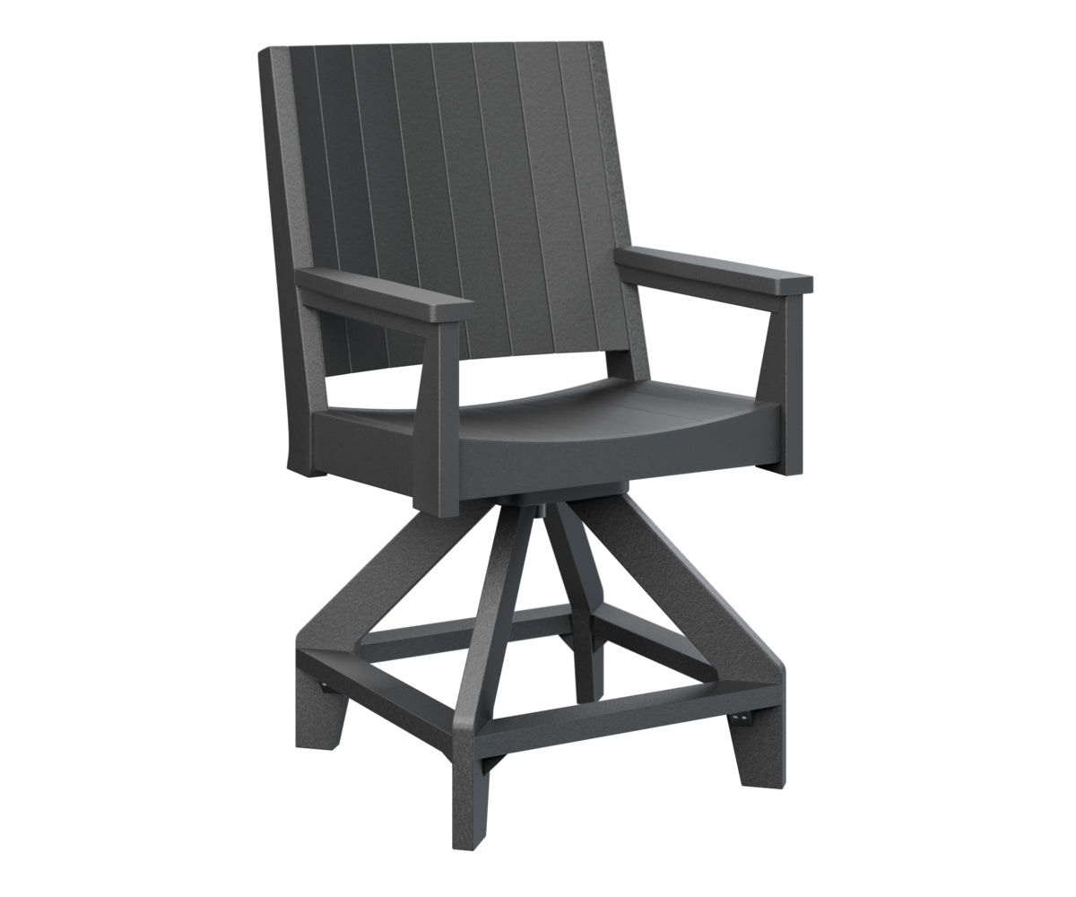 Berlin Gardens Mayhew Chat Swivel Counter Chair