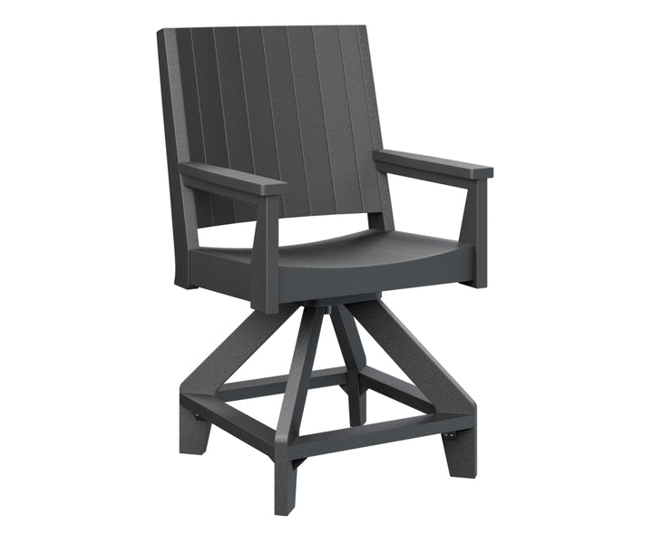Berlin Gardens Mayhew Chat Swivel Counter Chair