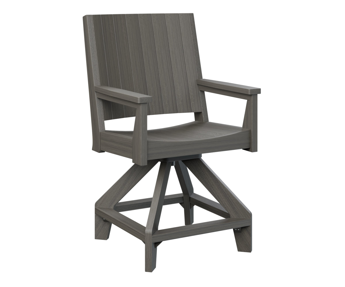 Berlin Gardens Mayhew Chat Swivel Counter Chair
