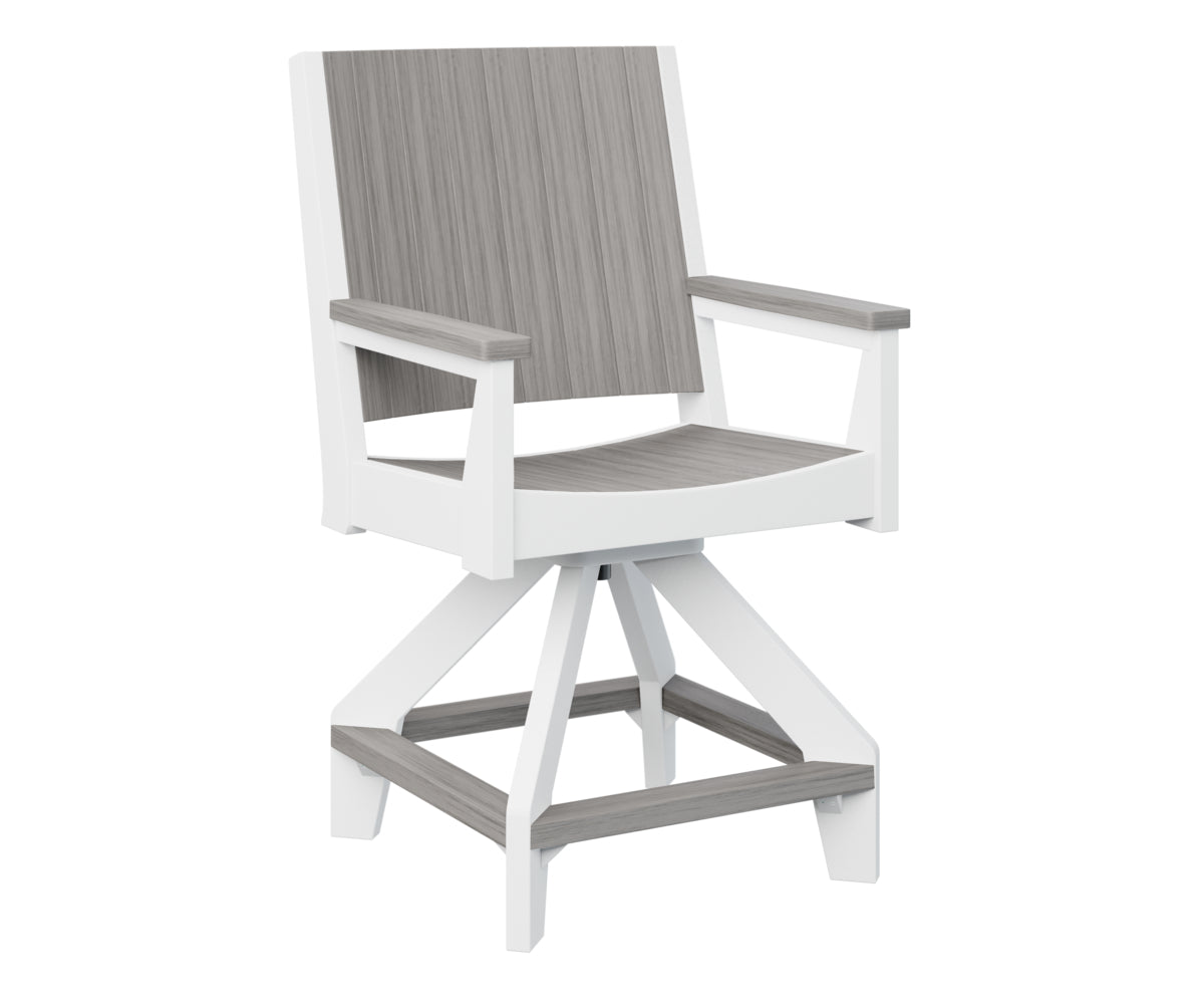 Berlin Gardens Mayhew Chat Swivel Counter Chair