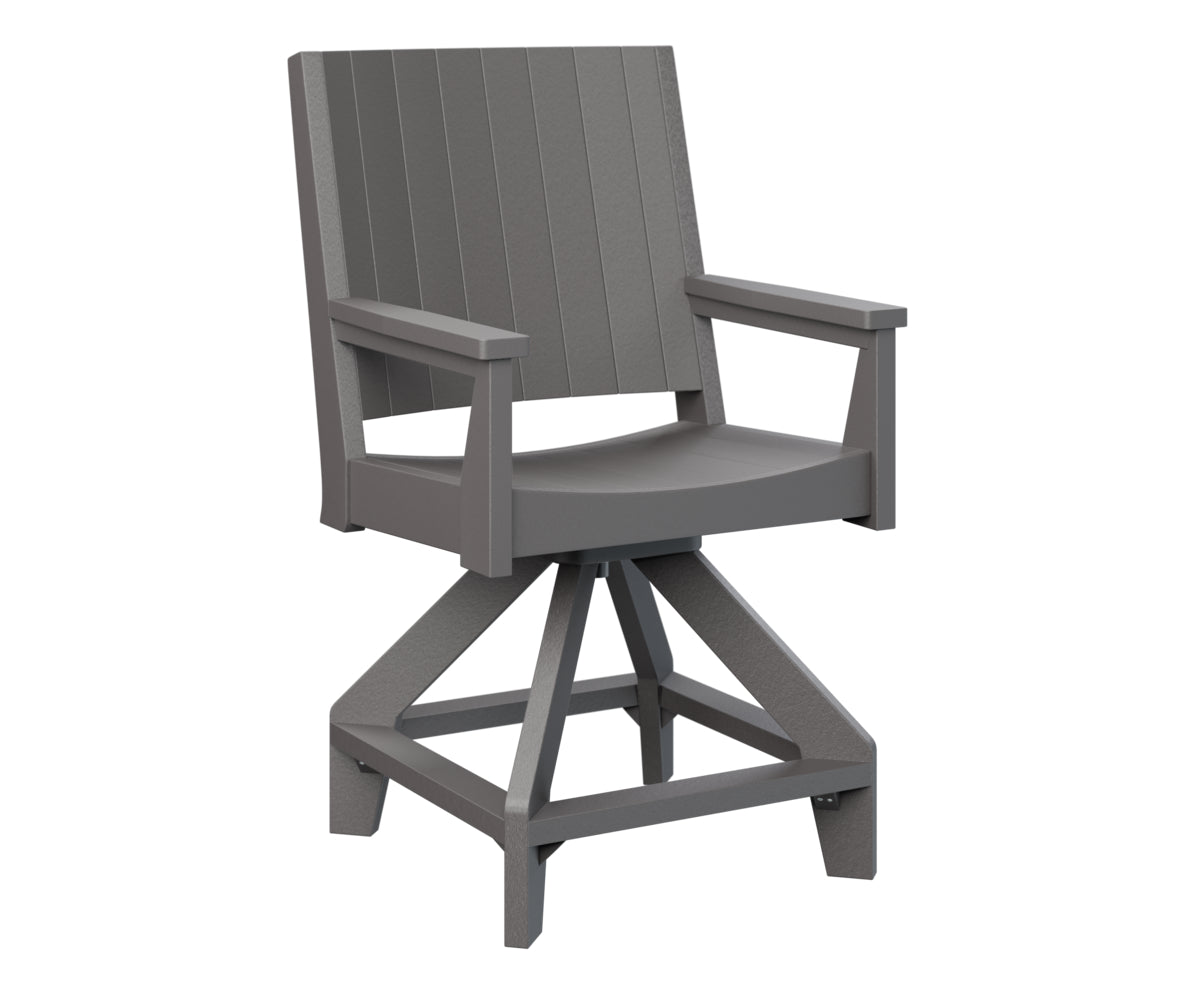 Berlin Gardens Mayhew Chat Swivel Counter Chair