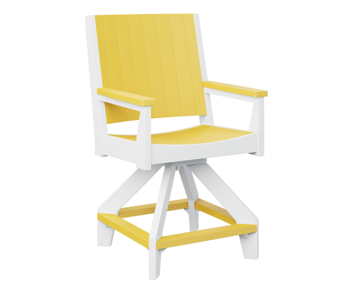 Berlin Gardens Mayhew Chat Swivel Counter Chair