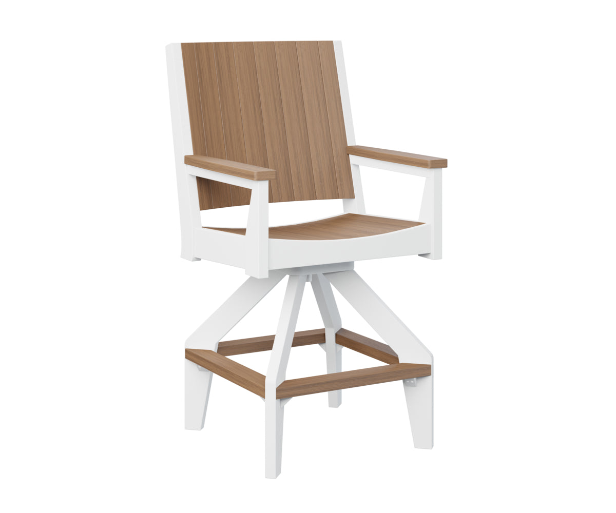 Berlin Gardens Mayhew Chat Swivel Bar Chair