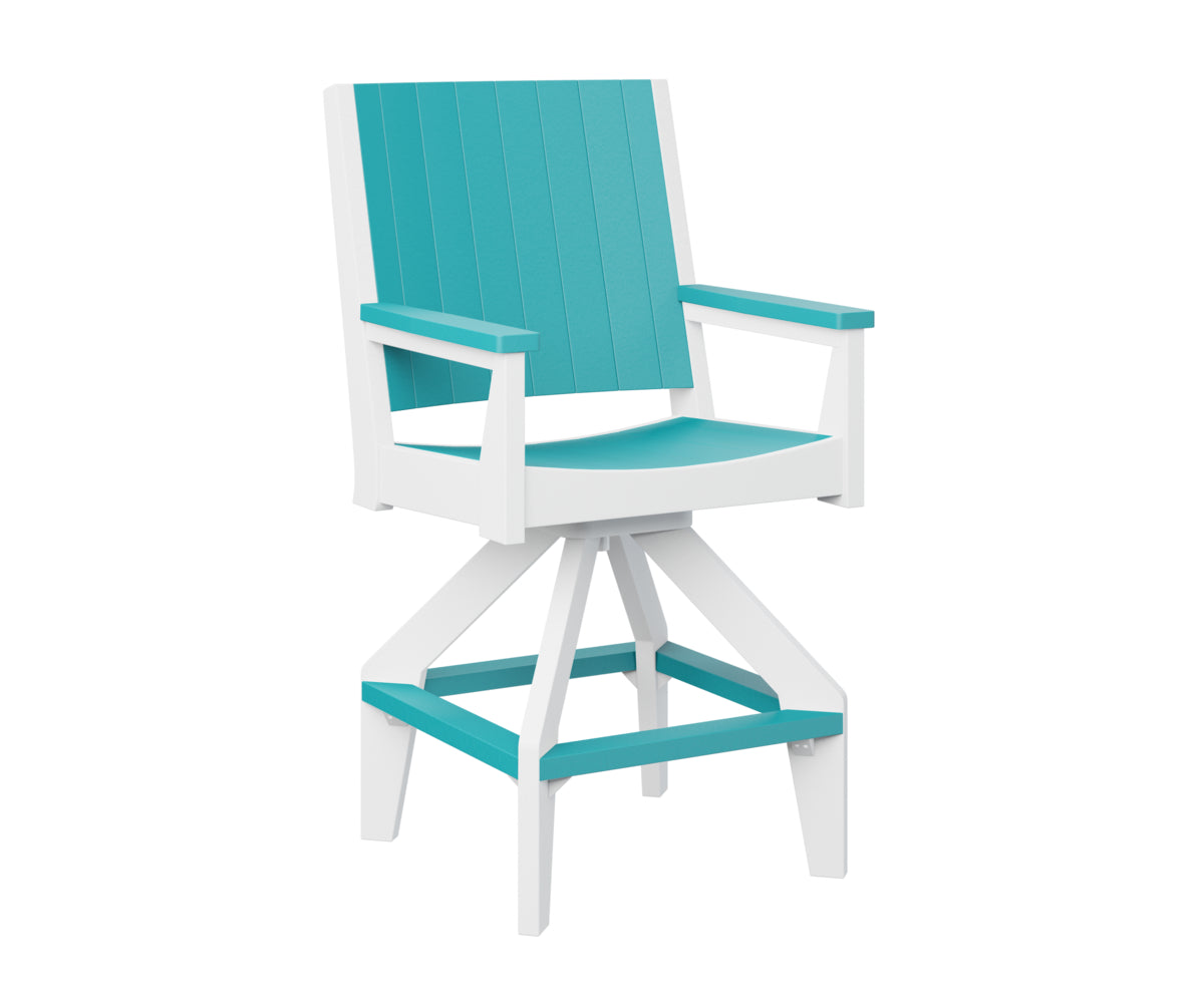 Berlin Gardens Mayhew Chat Swivel Bar Chair