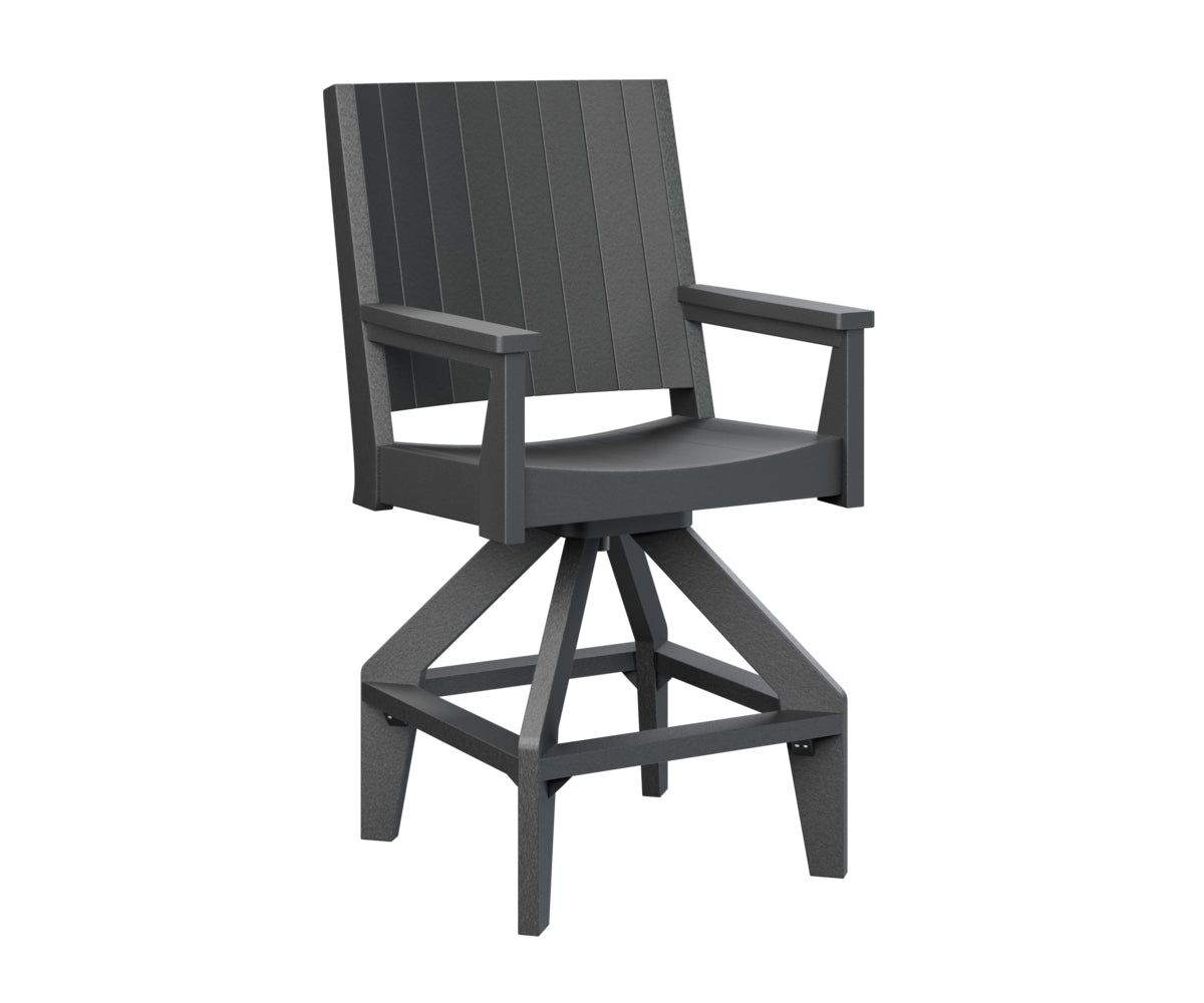 Berlin Gardens Mayhew Chat Swivel Bar Chair