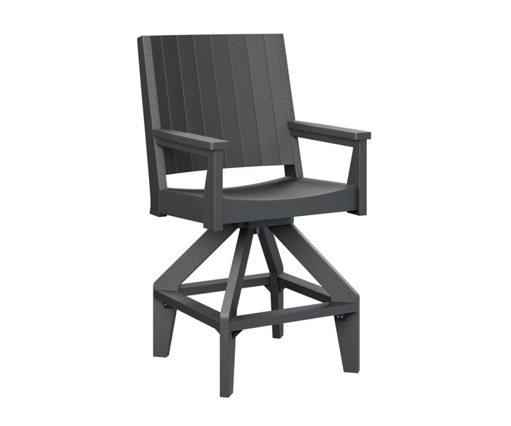 Berlin Gardens Mayhew Chat Swivel Bar Chair