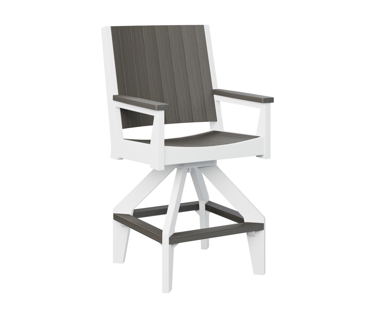 Berlin Gardens Mayhew Chat Swivel Bar Chair