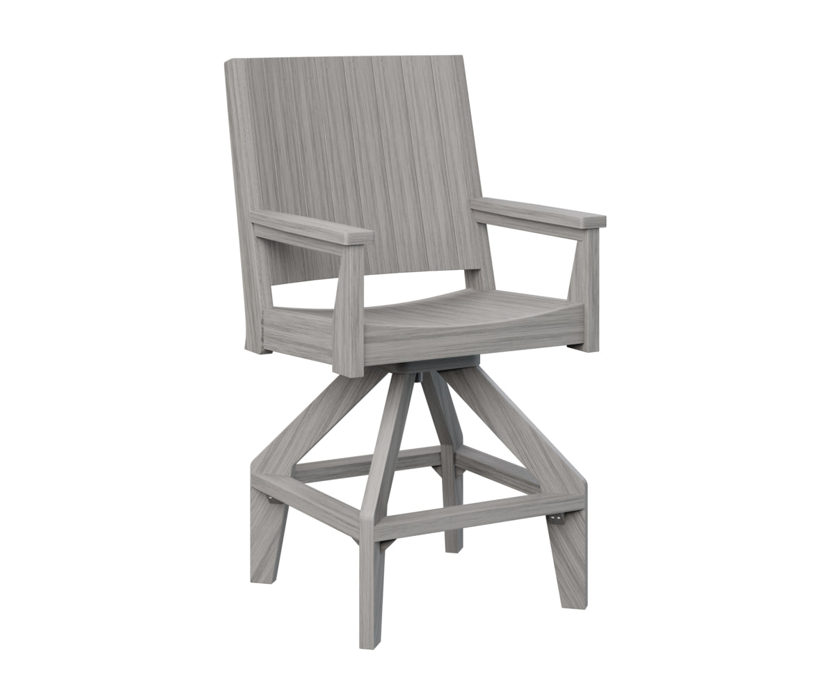 Berlin Gardens Mayhew Chat Swivel Bar Chair