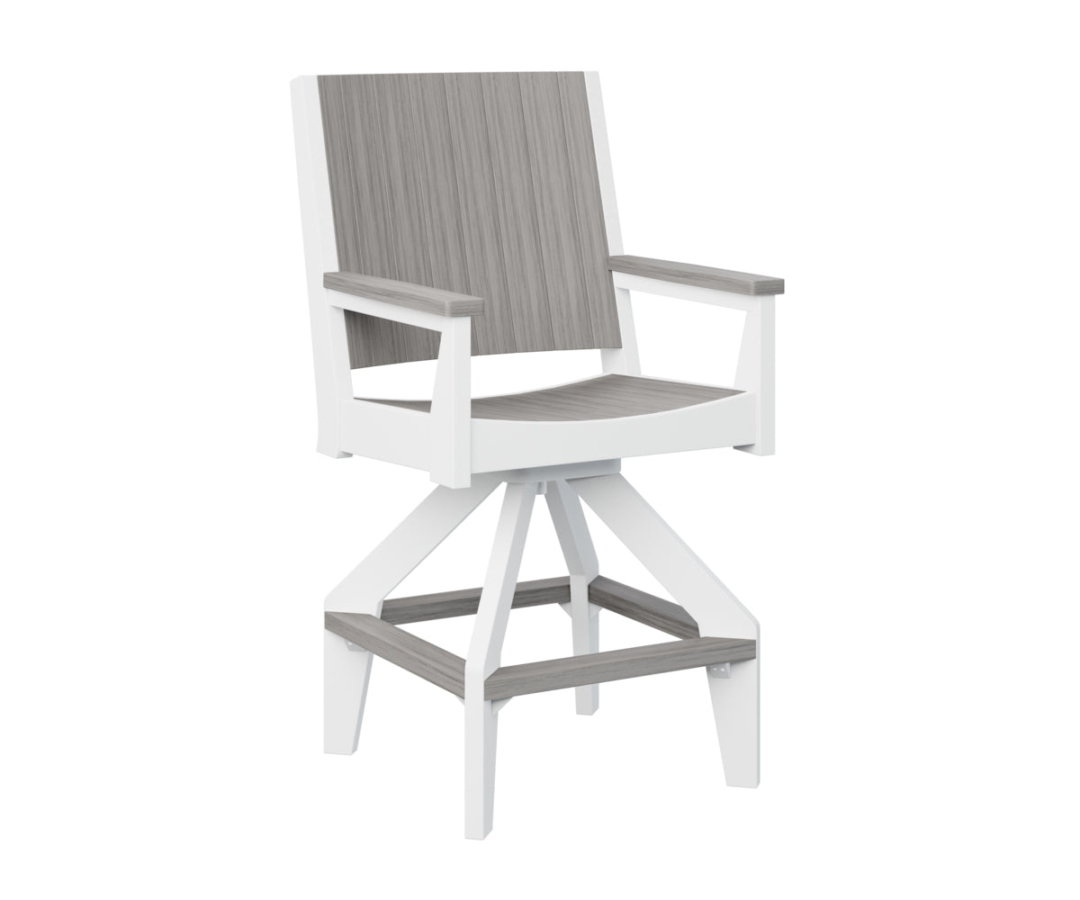 Berlin Gardens Mayhew Chat Swivel Bar Chair