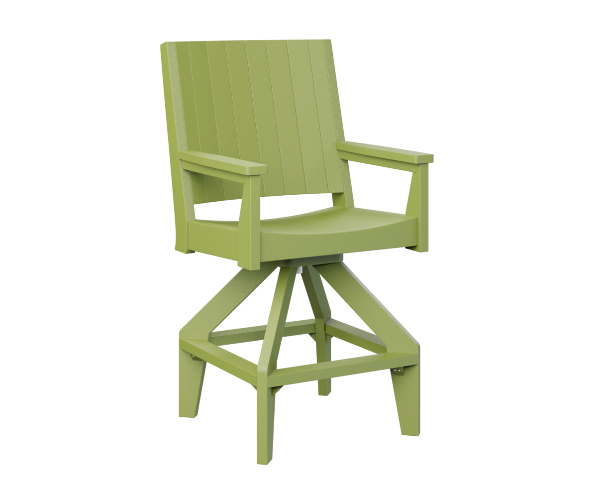 Berlin Gardens Mayhew Chat Swivel Bar Chair