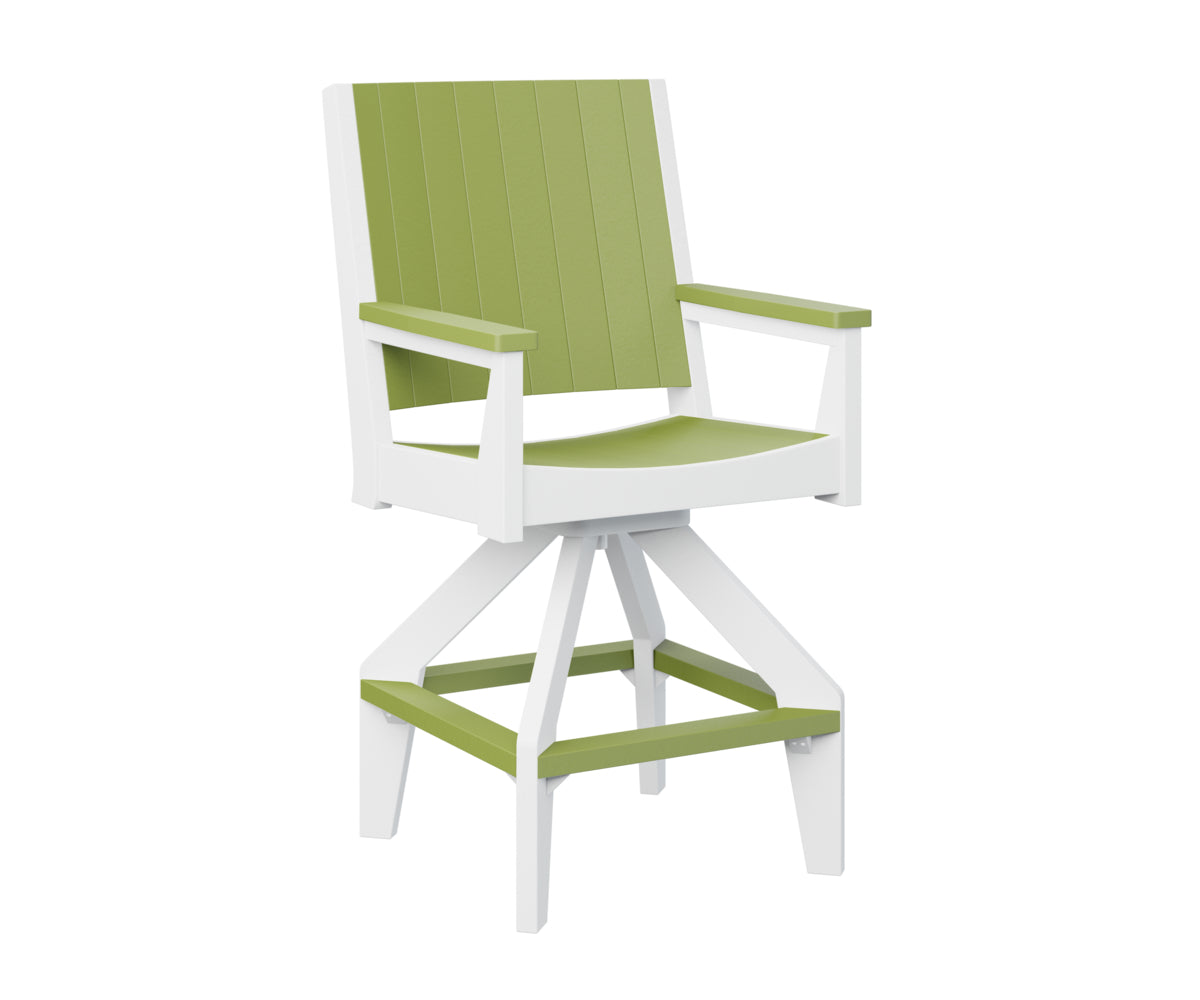 Berlin Gardens Mayhew Chat Swivel Bar Chair
