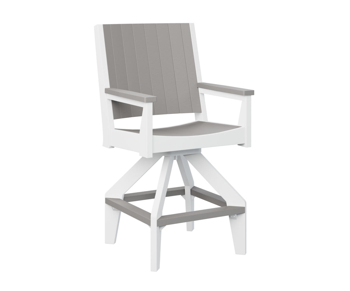 Berlin Gardens Mayhew Chat Swivel Bar Chair