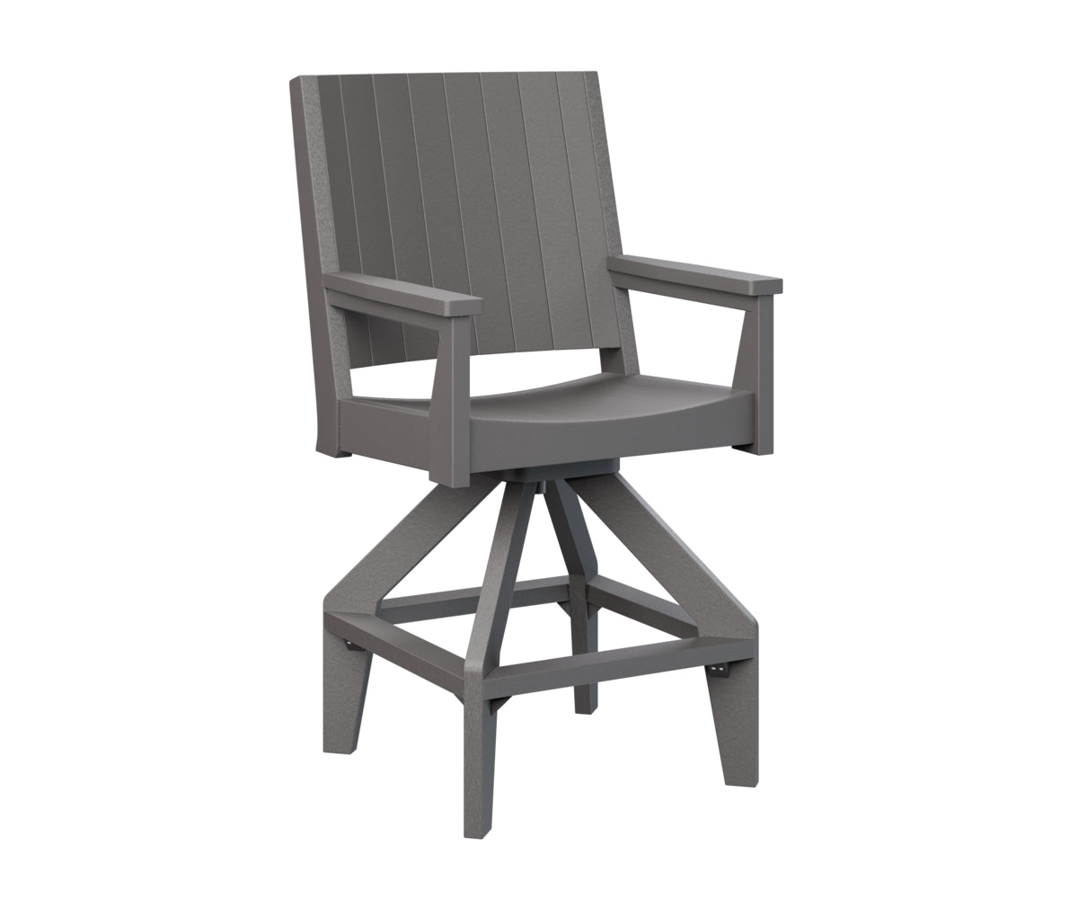 Berlin Gardens Mayhew Chat Swivel Bar Chair