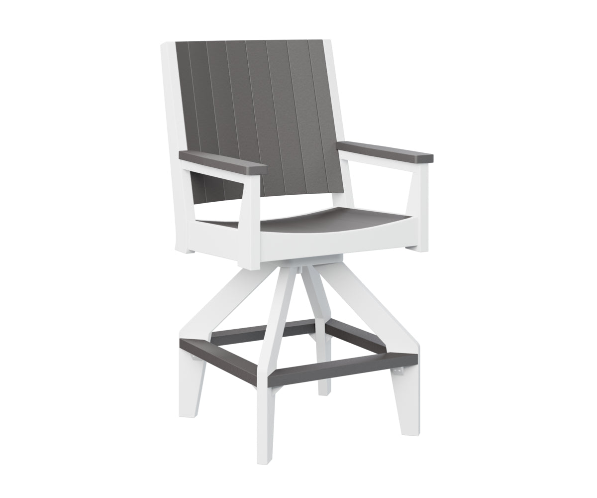 Berlin Gardens Mayhew Chat Swivel Bar Chair