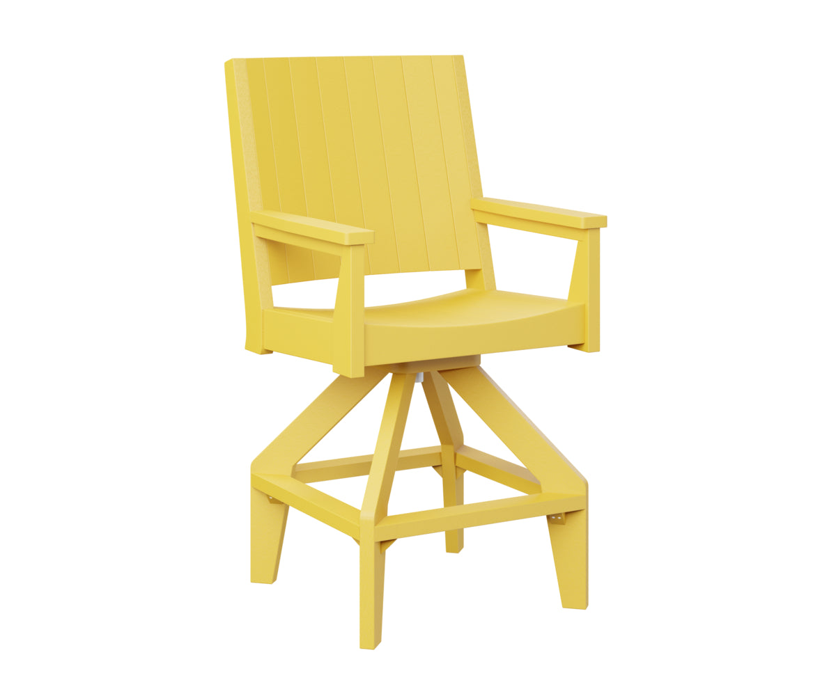 Berlin Gardens Mayhew Chat Swivel Bar Chair