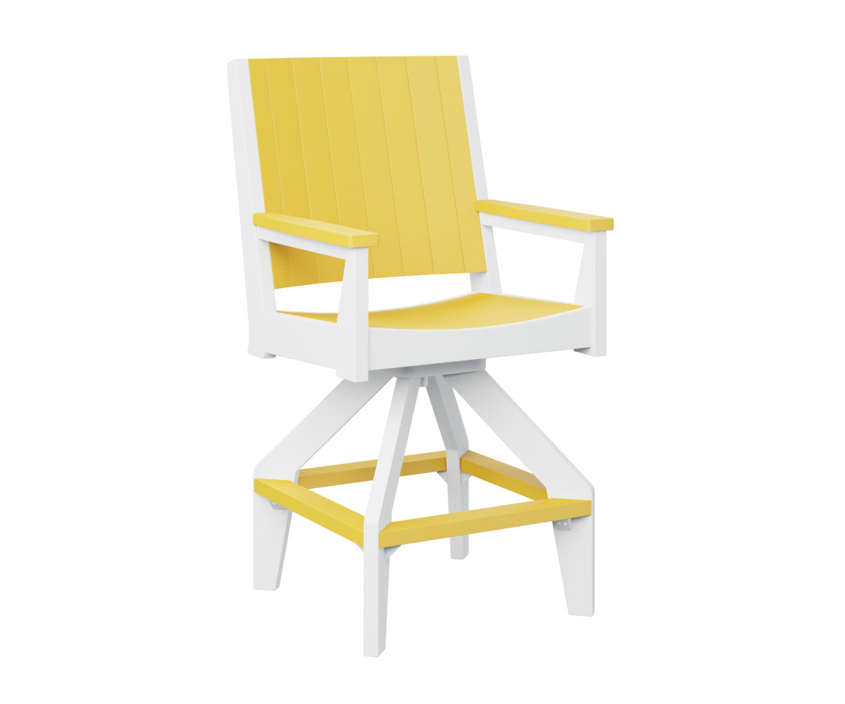 Berlin Gardens Mayhew Chat Swivel Bar Chair