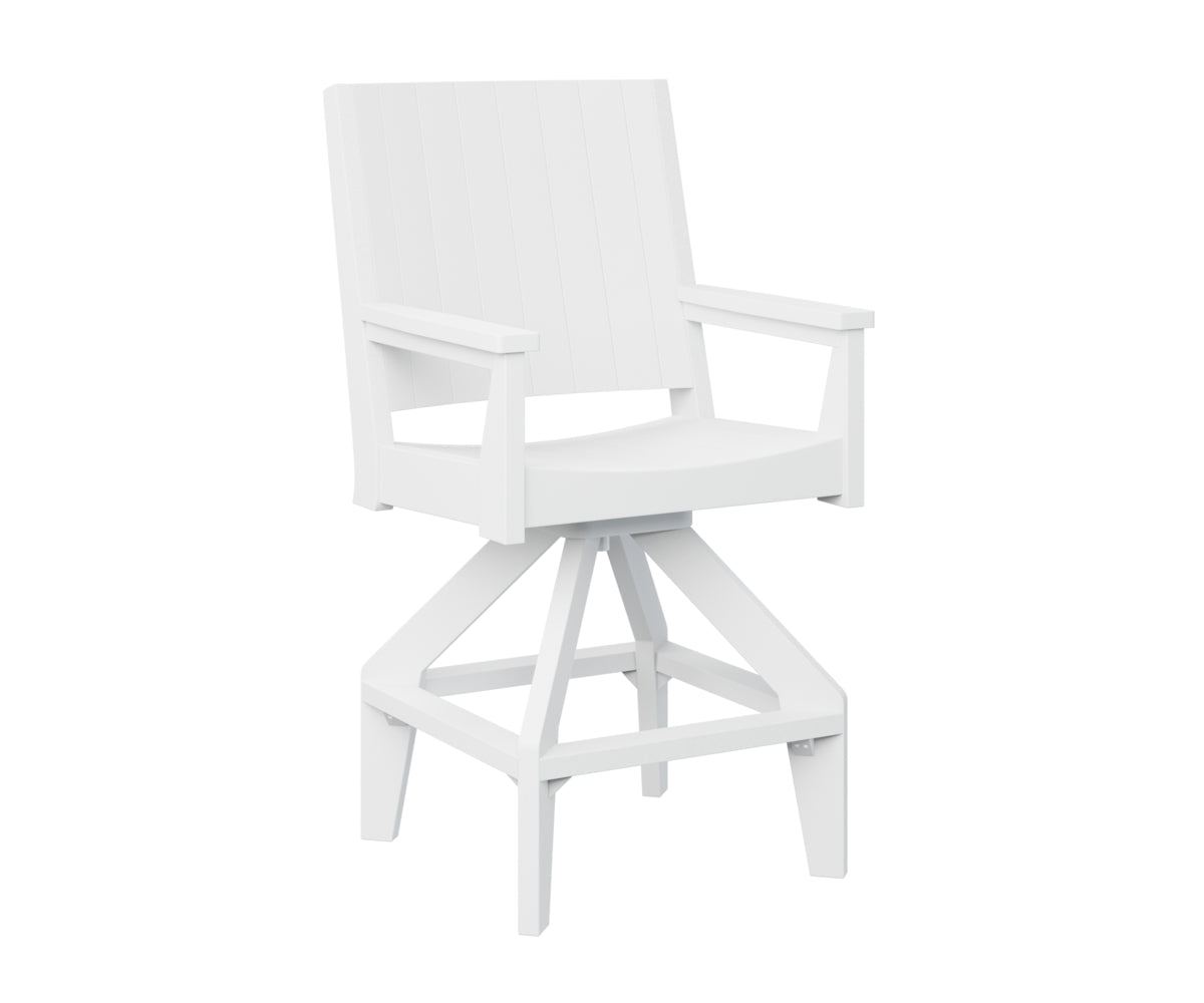 Berlin Gardens Mayhew Chat Swivel Bar Chair