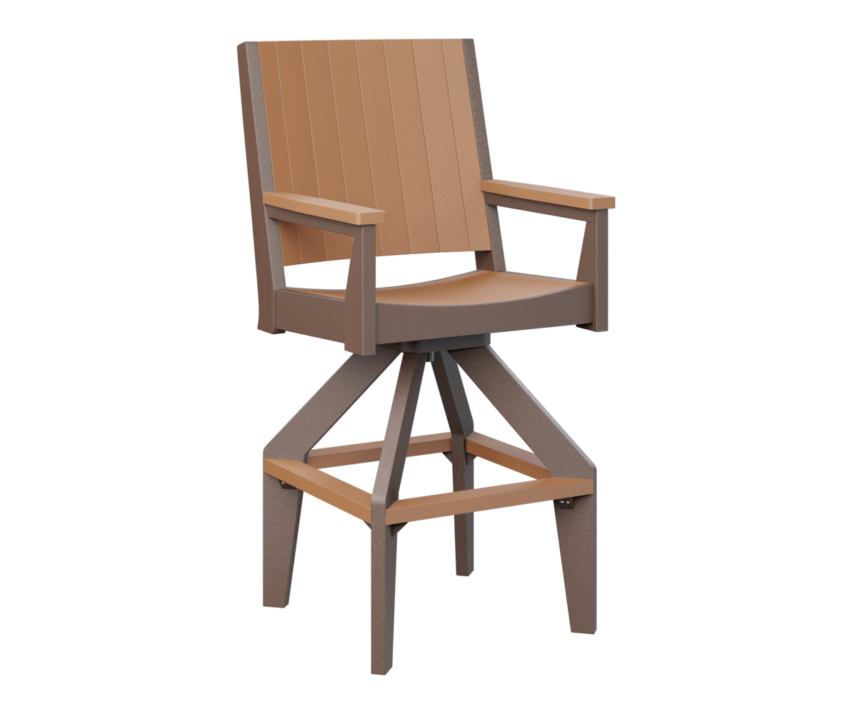 Berlin Gardens Mayhew Chat Swivel XT Chair