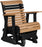 LuxCraft 2' Plain Rollback Glider Chair