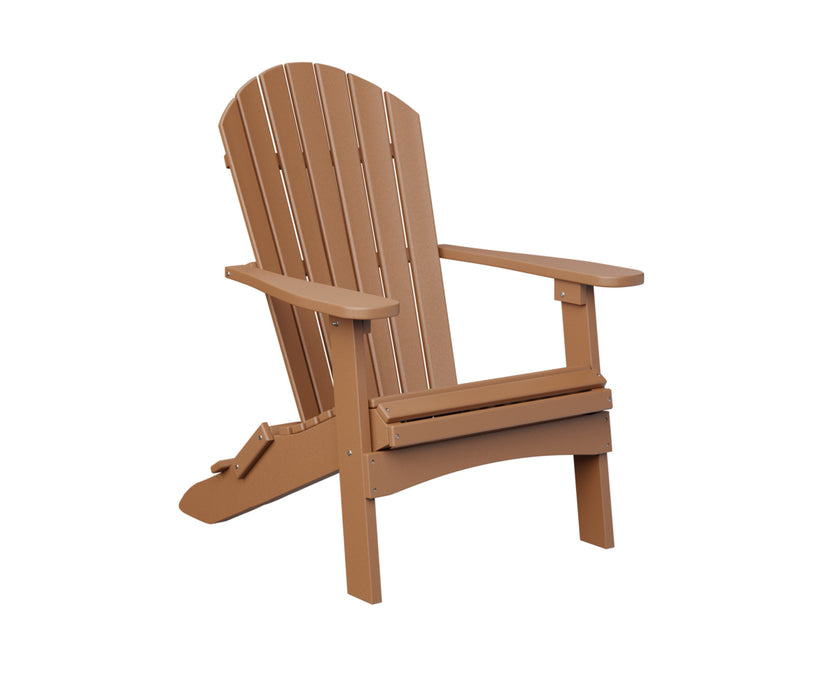 Berlin Gardens Comfo-Back Folding Adirondack Chair Amish Yard