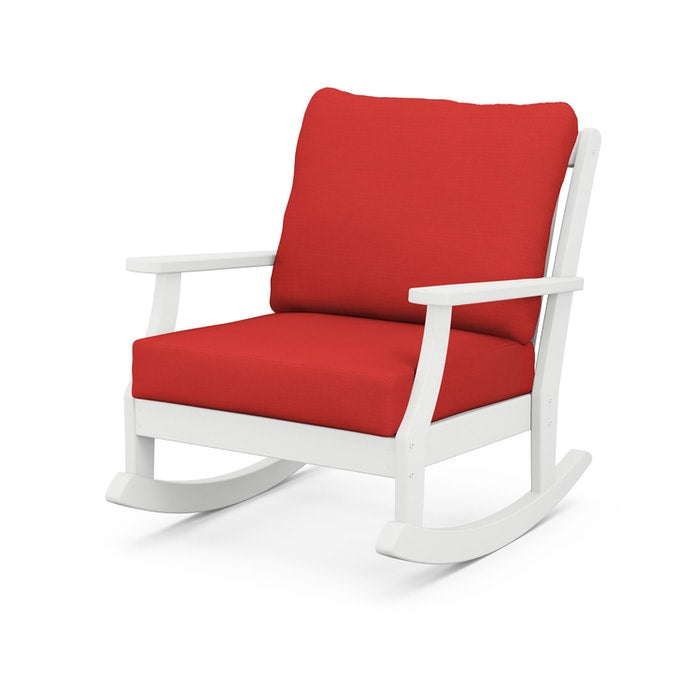 POLYWOOD Braxton Deep Seating Rocking Chair