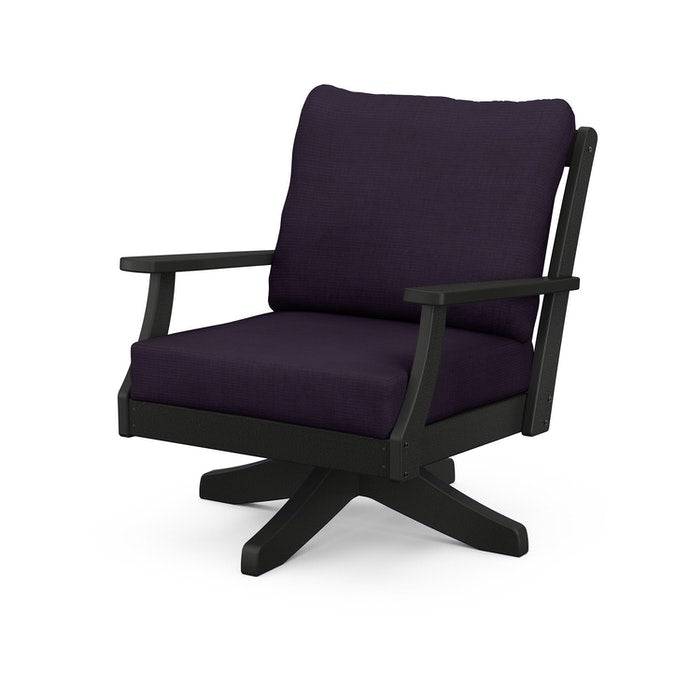 POLYWOOD Braxton Deep Seating Swivel Chair