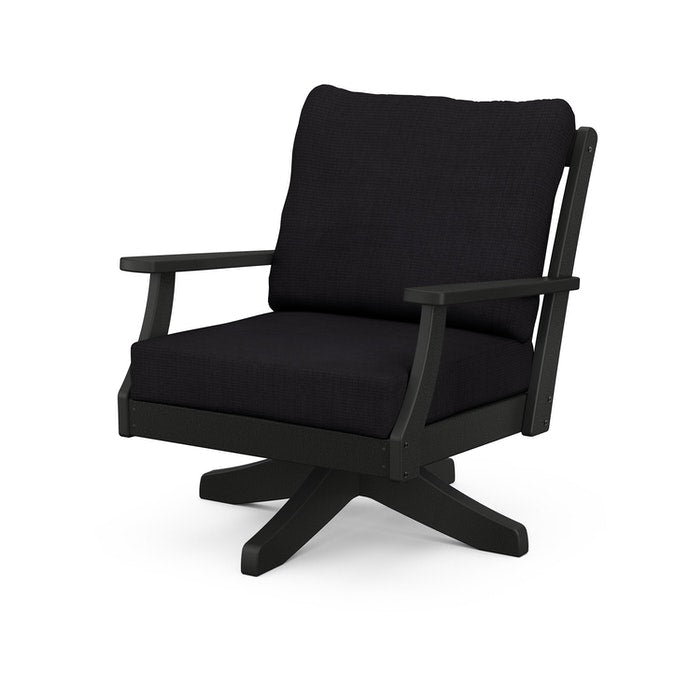 POLYWOOD Braxton Deep Seating Swivel Chair