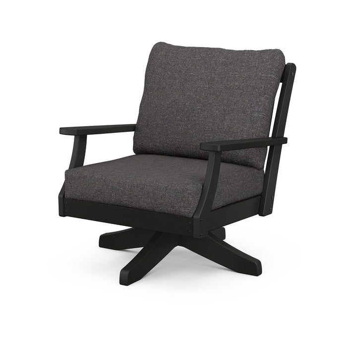 POLYWOOD Braxton Deep Seating Swivel Chair