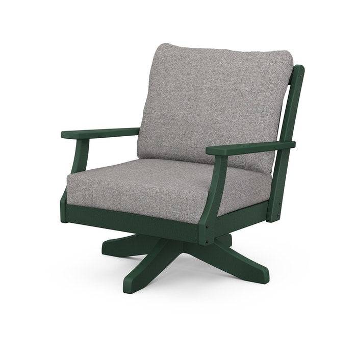 POLYWOOD Braxton Deep Seating Swivel Chair