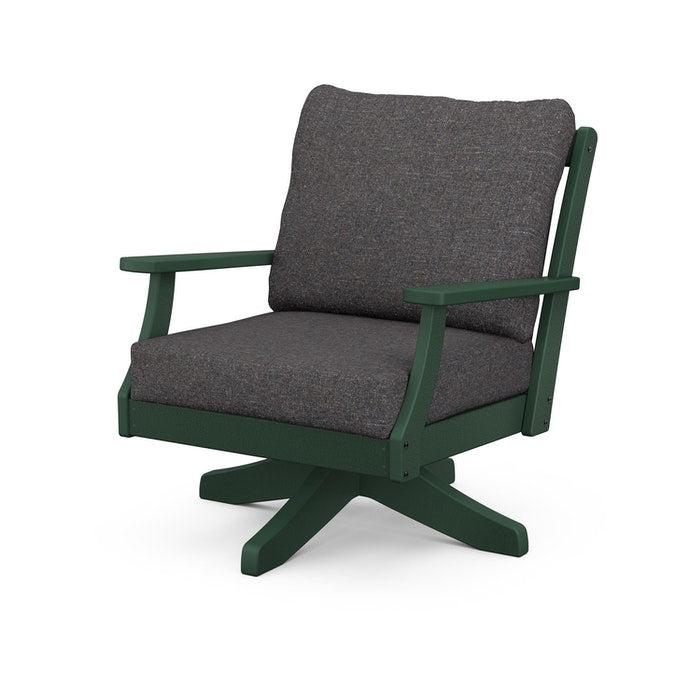 POLYWOOD Braxton Deep Seating Swivel Chair