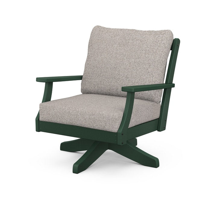 POLYWOOD Braxton Deep Seating Swivel Chair