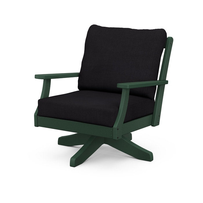 POLYWOOD Braxton Deep Seating Swivel Chair