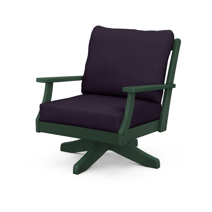POLYWOOD Braxton Deep Seating Swivel Chair