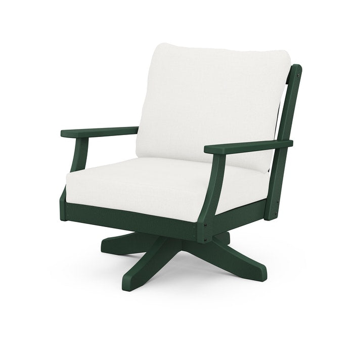 POLYWOOD Braxton Deep Seating Swivel Chair