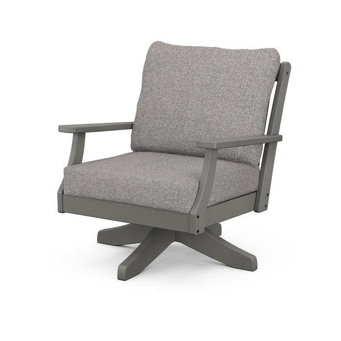 POLYWOOD Braxton Deep Seating Swivel Chair