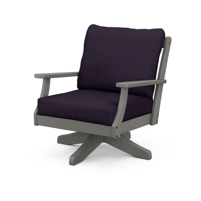 POLYWOOD Braxton Deep Seating Swivel Chair
